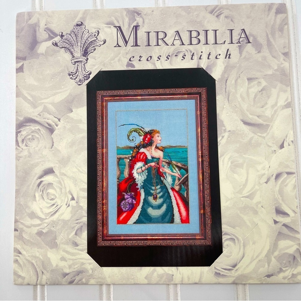 Mirabilia "The Red Lady Pirate" MD-113 Cross Stitch Pattern Nora Corbett